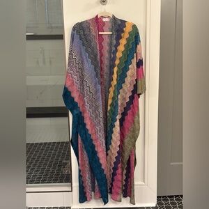 Free People Multicolor Kaftan Cover Up